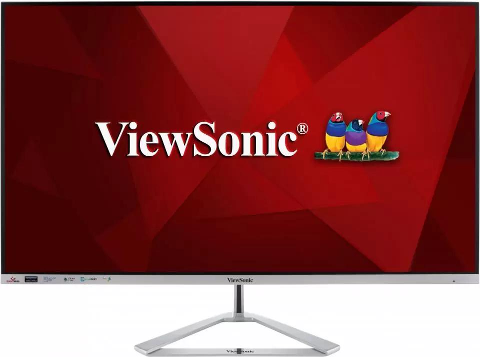 LCD Monitor VIEWSONIC VX3276-2K-MHD-2 32   Business Panel IPS 2560x1440 16 9 75Hz Matte Speakers Tilt Colour Silver VX3276-2K-MHD-2