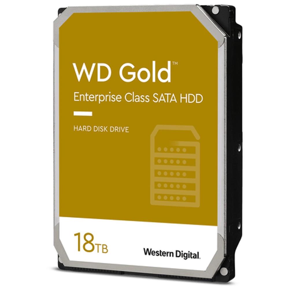 HDD WESTERN DIGITAL Gold 18TB SATA 3 0 256 MB 7200 rpm 3 5   WD181KRYZ
