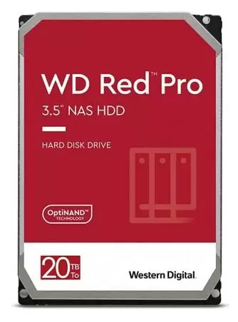 HDD WESTERN DIGITAL Red Pro 20TB SATA 512 MB 7200 rpm 3 5   WD201KFGX