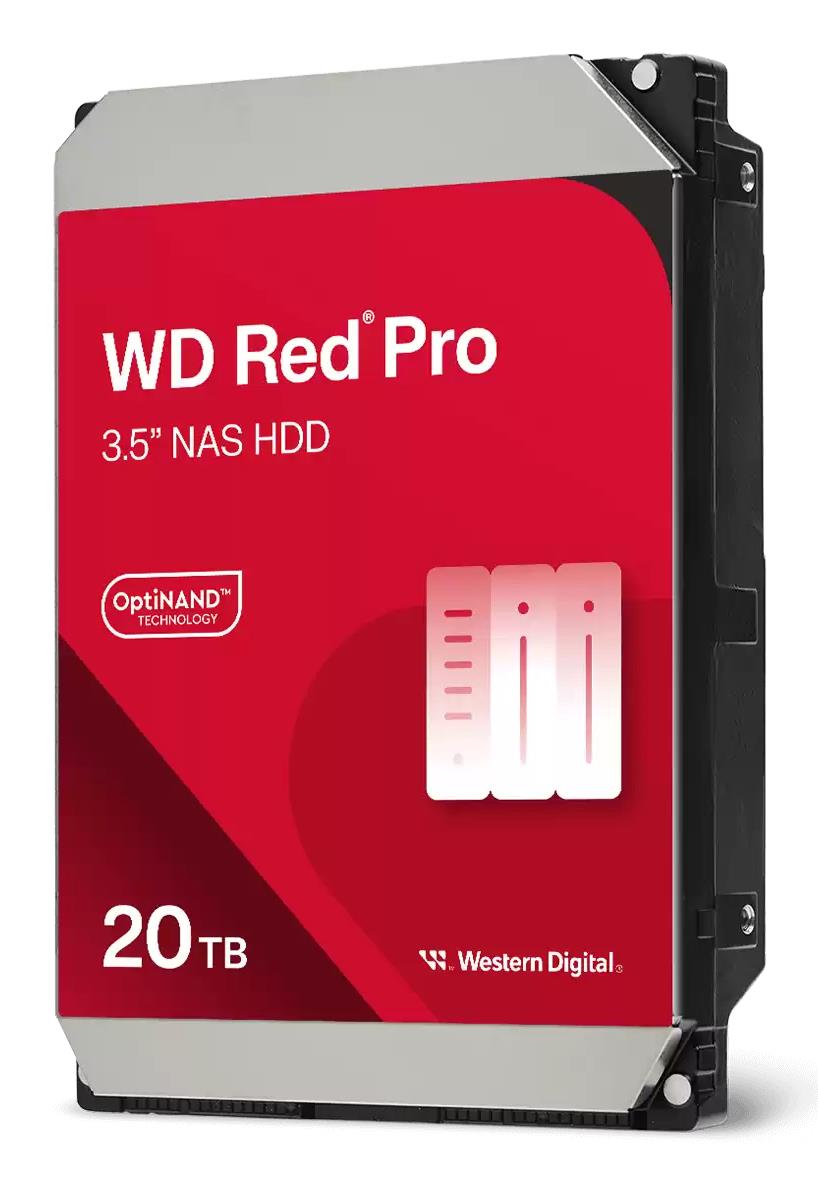 HDD WESTERN DIGITAL Red Pro 20TB SATA 3 0 512 MB 7200 rpm 3 5   WD202KFGX