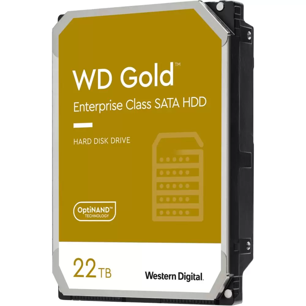 HDD WESTERN DIGITAL Gold 22TB SATA 512 MB 7200 rpm 3 5   WD221KRYZ