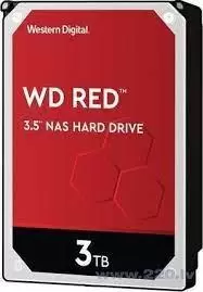 HDD WESTERN DIGITAL Red 3TB SATA 3.0 256 MB 5400 rpm 3,5 