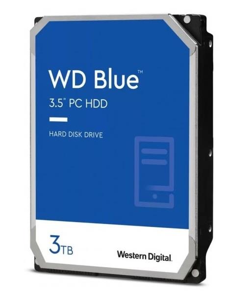 HDD WESTERN DIGITAL Blue 3TB SATA 256 MB 5400 rpm 3,5 