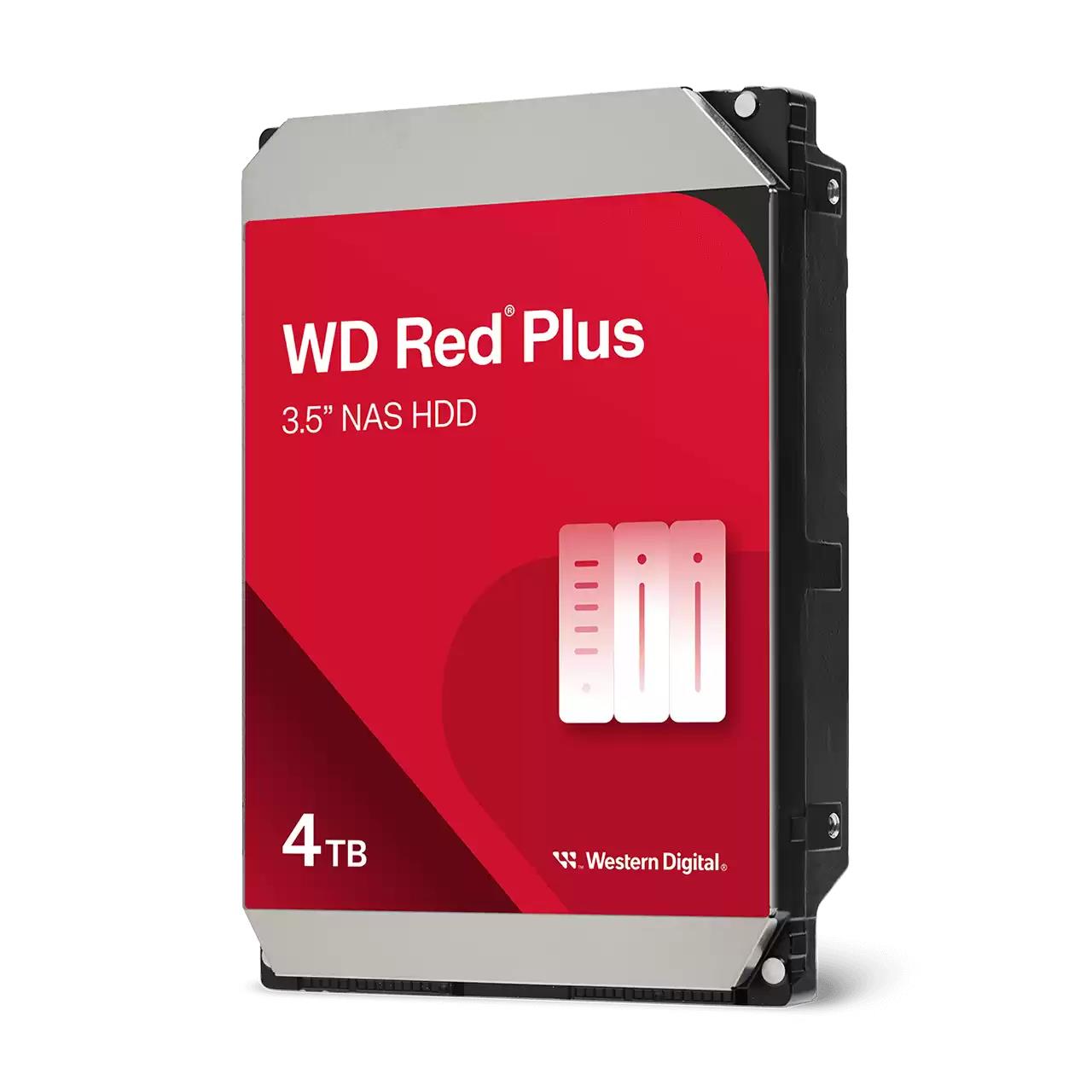 WD Red Plus 4TB SATA 6Gb s 3 5inch HDD