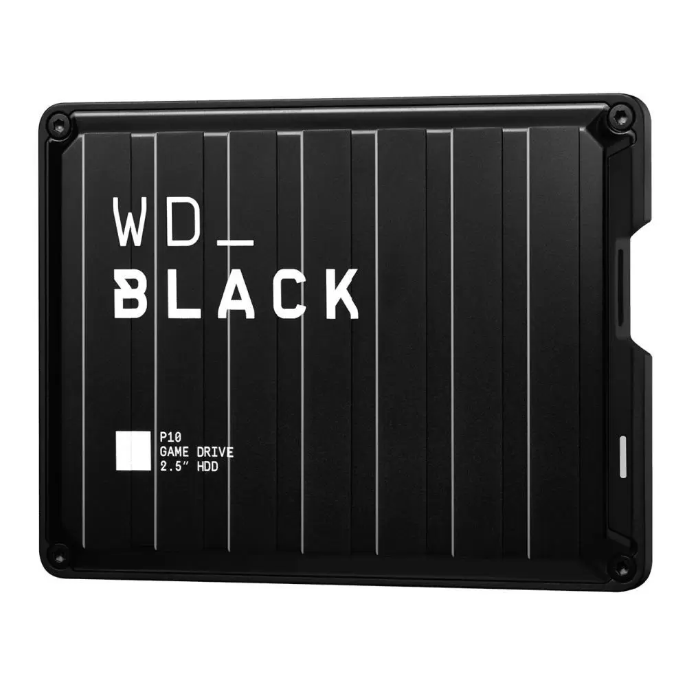 External HDD WESTERN DIGITAL P10 Game Drive 4TB USB 3 2 Colour Black WDBA3A0040BBK-WESN