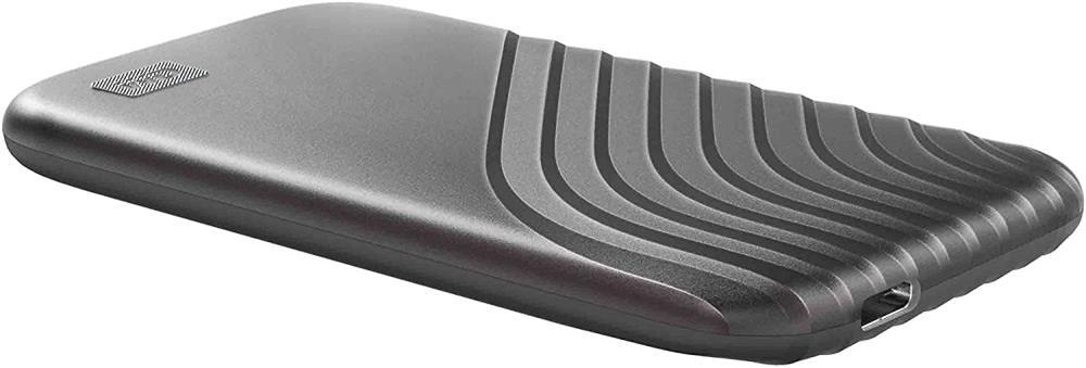 External SSD WESTERN DIGITAL My Passport 4GB USB-C USB 3 2 Write speed 1000 MBytes sec Read speed 1050 MBytes sec WDBAGF0040BGY-WESN