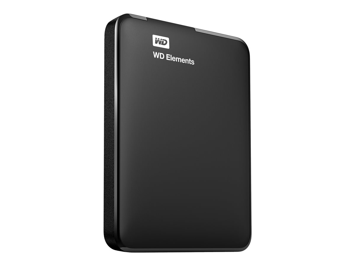 External HDD WESTERN DIGITAL Elements Portable 4TB USB 3 0 Colour Black WDBU6Y0040BBK-WESN