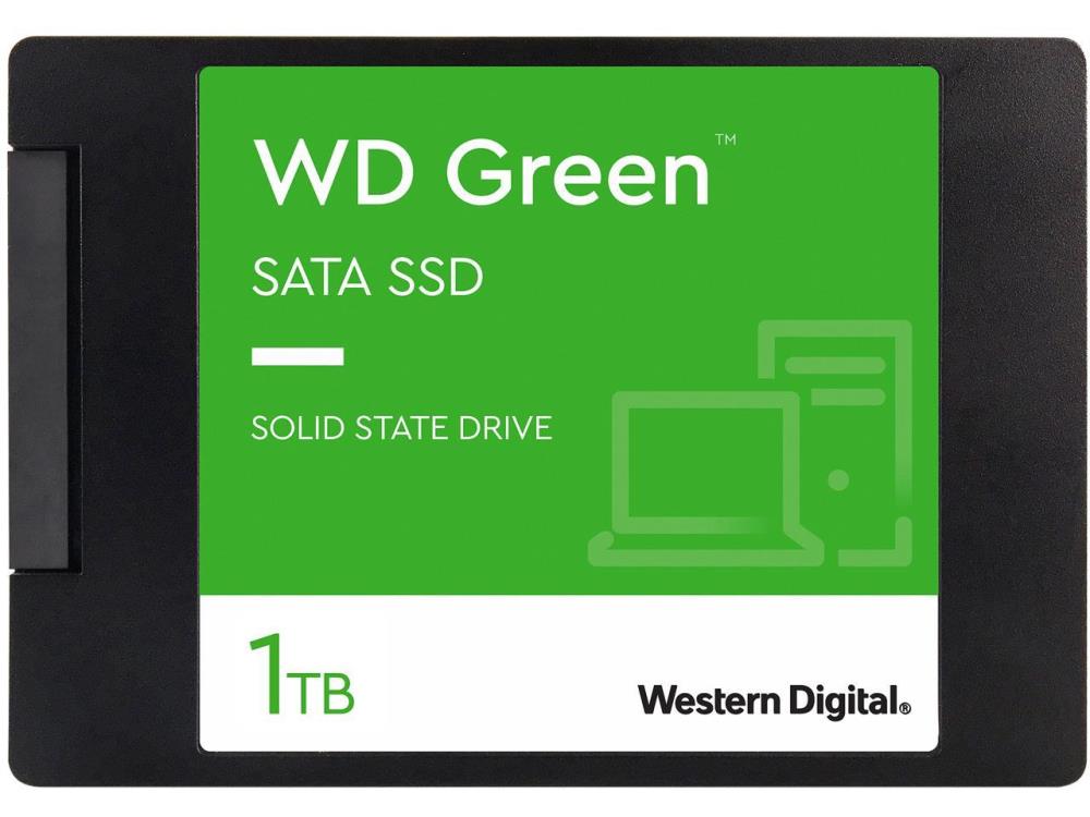 WD Green SATA 1TB SSD 2 5inch cased