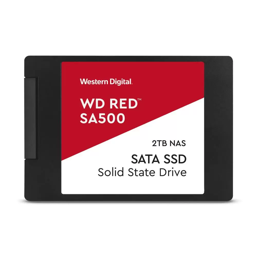 SSD WESTERN DIGITAL Red SA500 2TB SATA 3.0 Write speed 530 MBytes sec Read speed 560 MBytes sec 2,5 