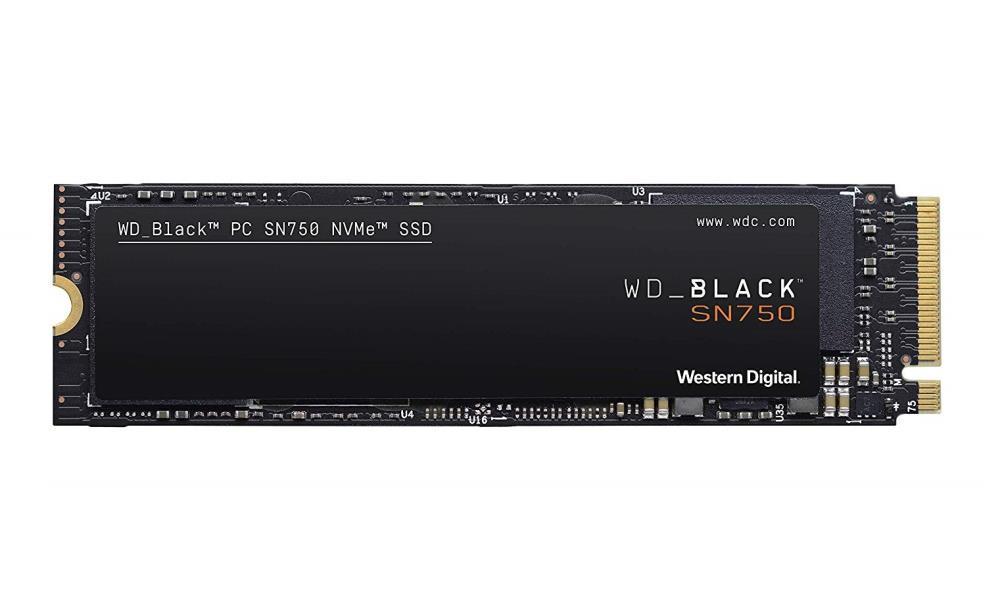SSD WESTERN DIGITAL Black SN750 2TB M 2 PCIE NVMe Write speed 2900 MBytes sec Read speed 3400 MBytes sec 2 38mm TBW 1200 TB MTBF 1750000 hours WDS200T3X0C