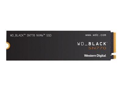 SSD WESTERN DIGITAL Black SN770 2TB M 2 PCIe Gen4 NVMe Write speed 4850 MBytes sec Read speed 5150 MBytes sec WDS200T3X0E