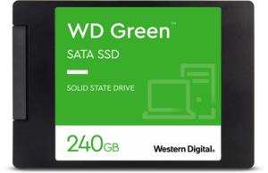SSD WESTERN DIGITAL Green 240GB SATA 3 0 SLC Read speed 545 MBytes sec 2 5   MTBF 1000000 hours WDS240G3G0A