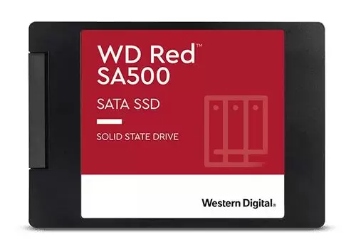 SSD WESTERN DIGITAL Red SA500 500GB SATA 3 0 Write speed 530 MBytes sec Read speed 560 MBytes sec 2 5   TBW 350 TB MTBF 2000000 hours WDS500G1R0A