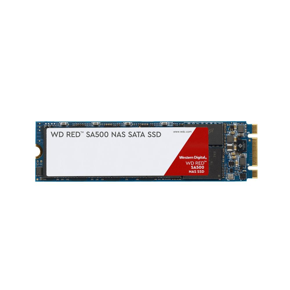 SSD WESTERN DIGITAL Red SA500 500GB M 2 SATA 3 0 Write speed 530 MBytes sec Read speed 560 MBytes sec 2 38mm TBW 350 TB MTBF 2000000 hours WDS500G1R0B