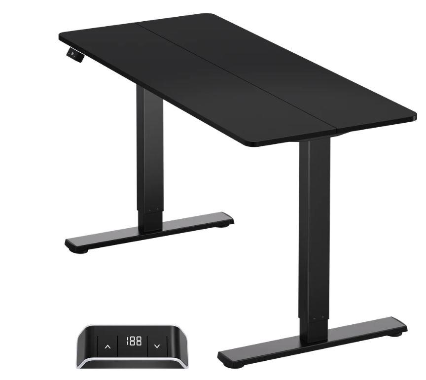 DESK MOTORISED BLACK WDT221E-B ONKRON