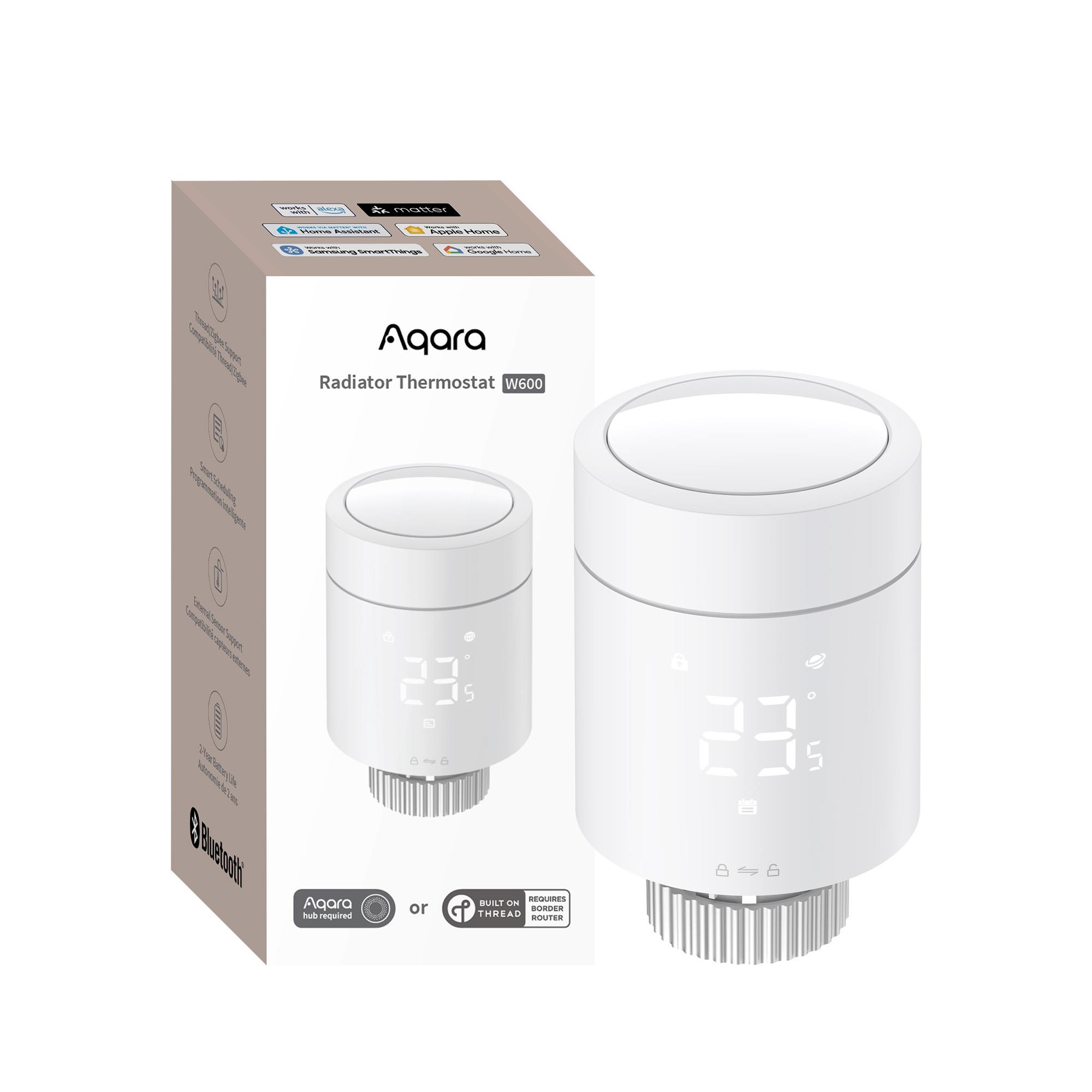 SMART HOME THERMOSTAT VALVE W600 WT-A03D AQARA