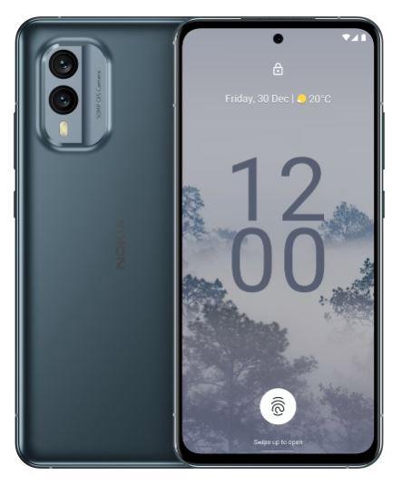 MOBILE PHONE X30 DUAL SIM 5G 6 128GB BLUE NOKIA