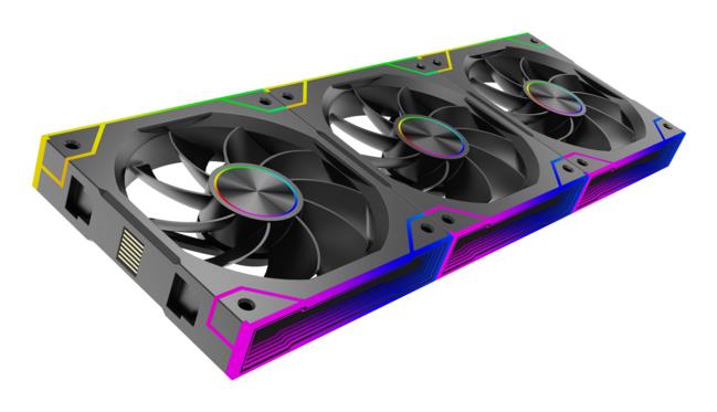 CASE FAN 120MM XPF360R ARGB 12V XF073 XILENCE