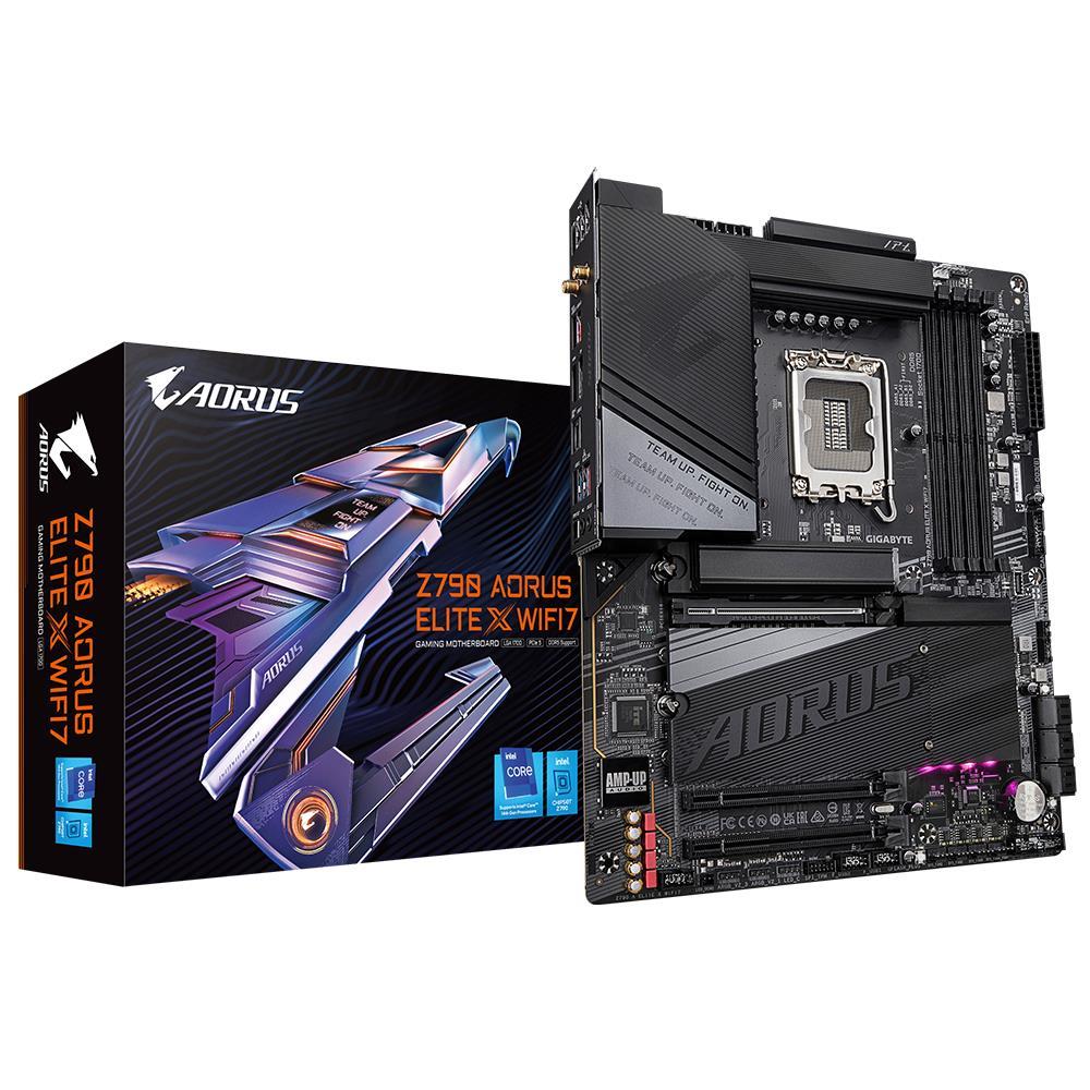 Mainboard GIGABYTE Intel Z790 LGA1700 ATX Memory DDR5 Memory slots 4 2xPCI-Express 4 0 16x 1xPCI-Express 5 0 16x 4xM 2 1xHDMI 1xDisplayPort 4xUSB 2 0 5xUSB 3 2 1xUSB-C 1xOptical S PDIF 1xRJ45 2xAudio port Z790AELITEXWIFI71 0