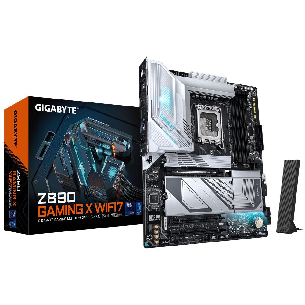 Mainboard GIGABYTE Intel Z890 LGA1851 ATX Memory DDR5 Memory slots 4 Z890GAMINGXWIFI71 0